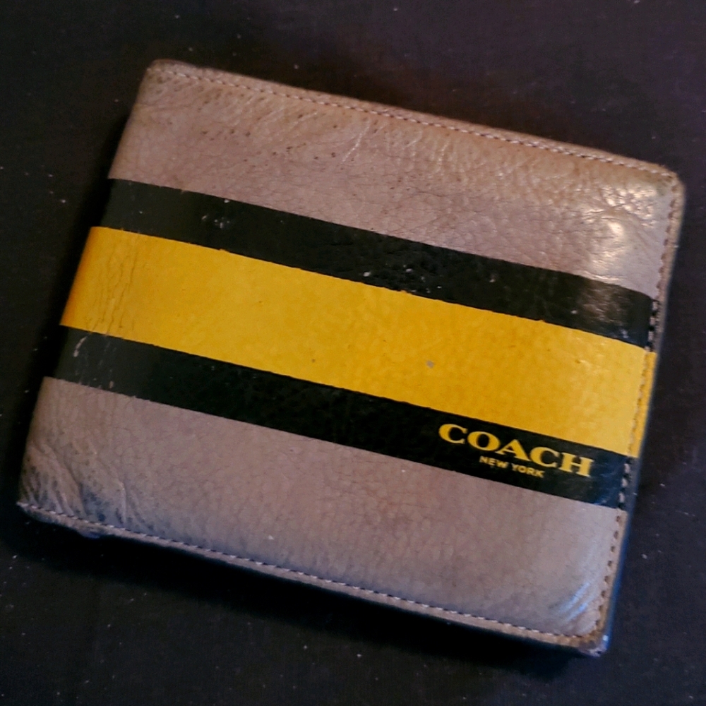Used coach wallet